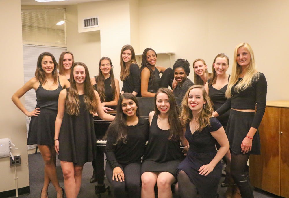 The Subtleties hosted Winter WhingDing and sang pieces by a variety of artists, including Rihanna and Taylor Swift.