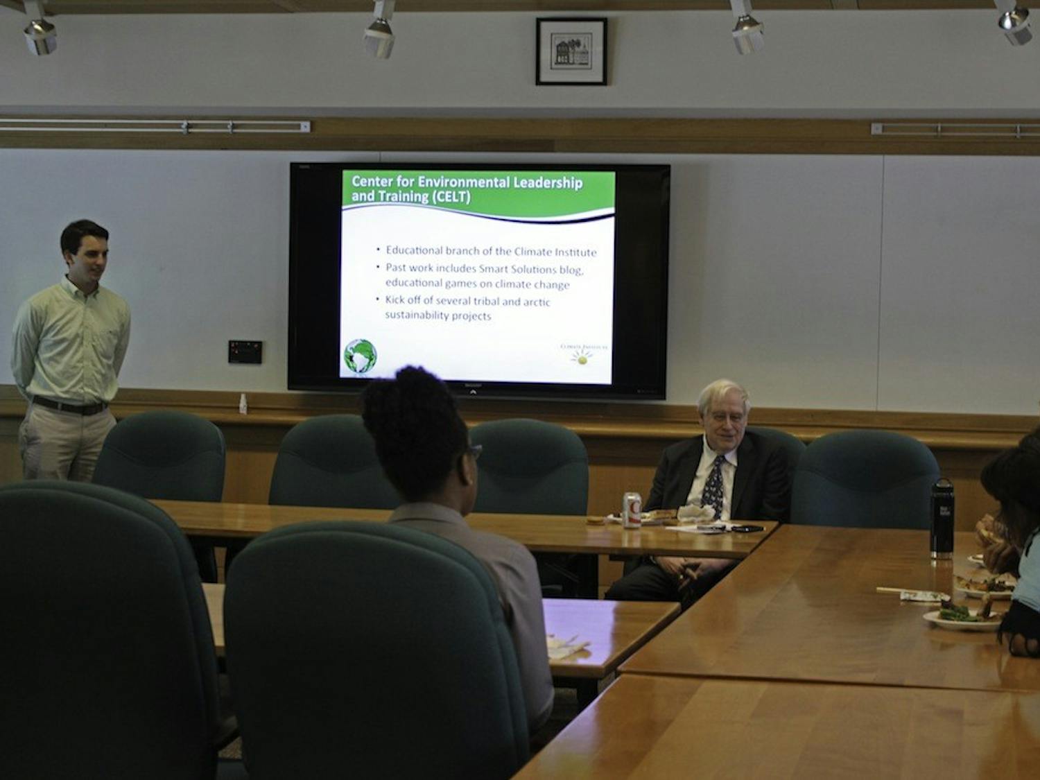Thursday evening’s panel was hosted in the Class of 1930 room.