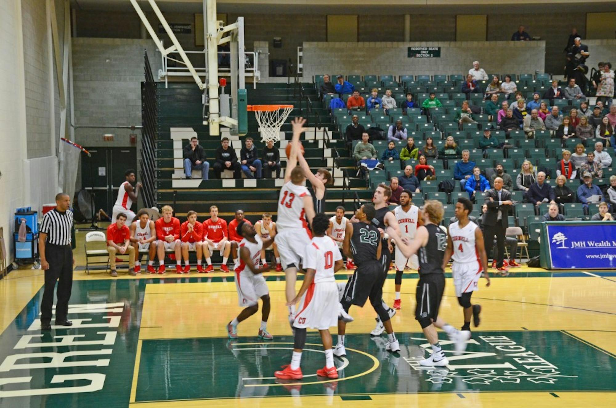 Men's basketball took on Cornell at home this past weekend.