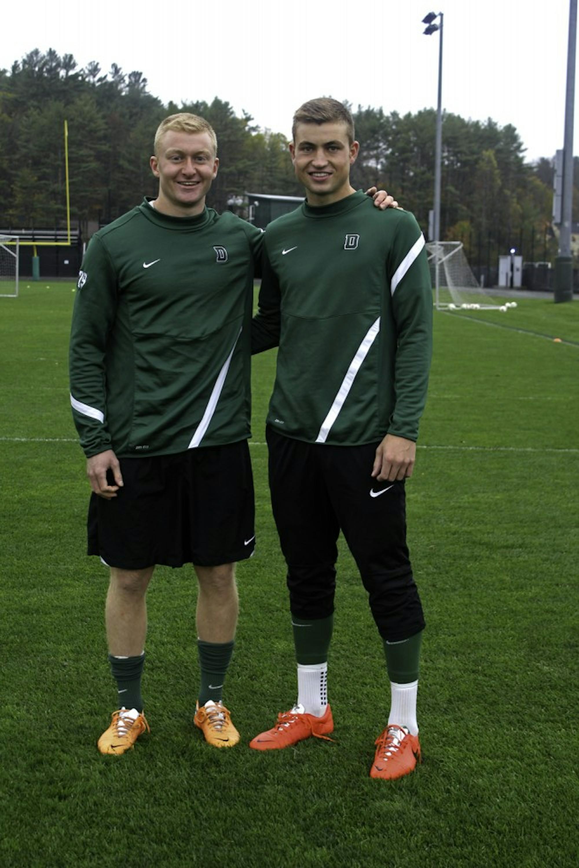 The Danilack brothers, Hugh ’15 and Matt ’18, are keys to the soccer team’s success.