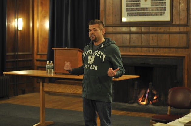 Werner Tillinger '86 told his life story as an HIV-positive gay man at a talk at Alpha Delta fraternity on Tuesday.