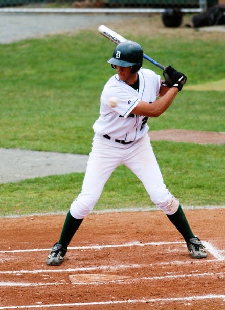 In 2007, Nick Santomauro '10 emerged as a leader on Dartmouth's baseball squad. He is a 2008 candidate for college baseball's MVP award.