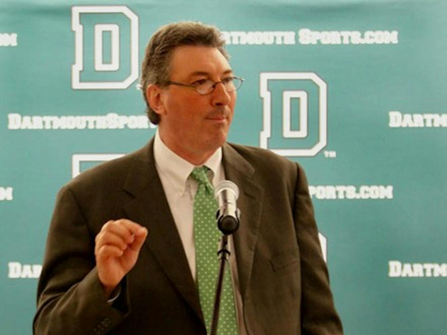 Harry Sheehy, the current athletic director at Williams College, will take over as Dartmouth's athletic director on Sept. 7.
