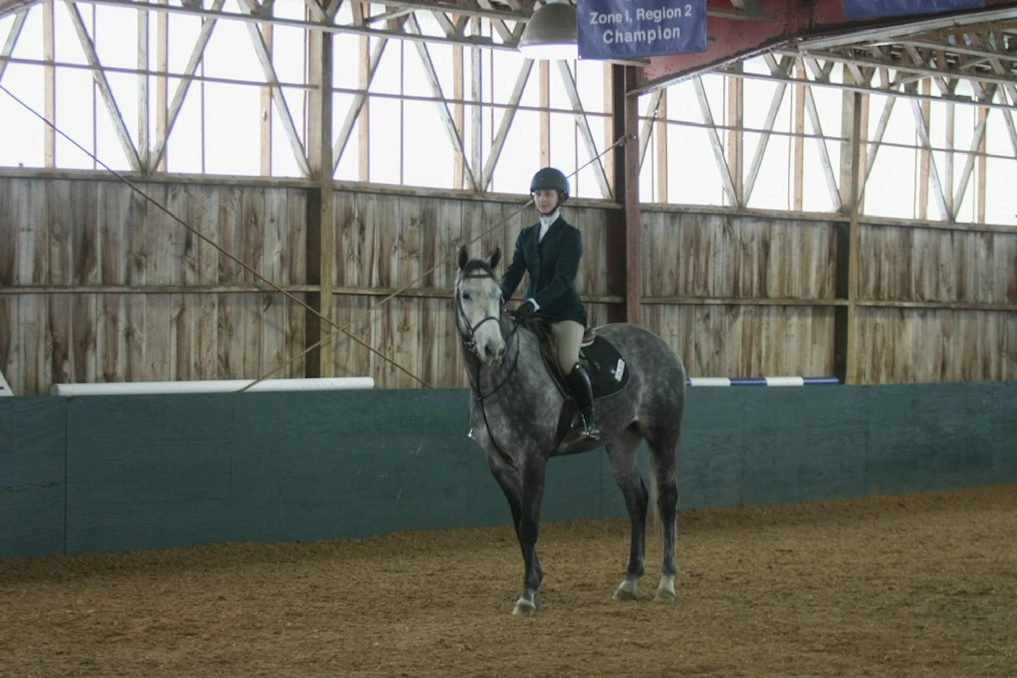 The equestrian team sent rides to the National Championships for the second year in a row.
