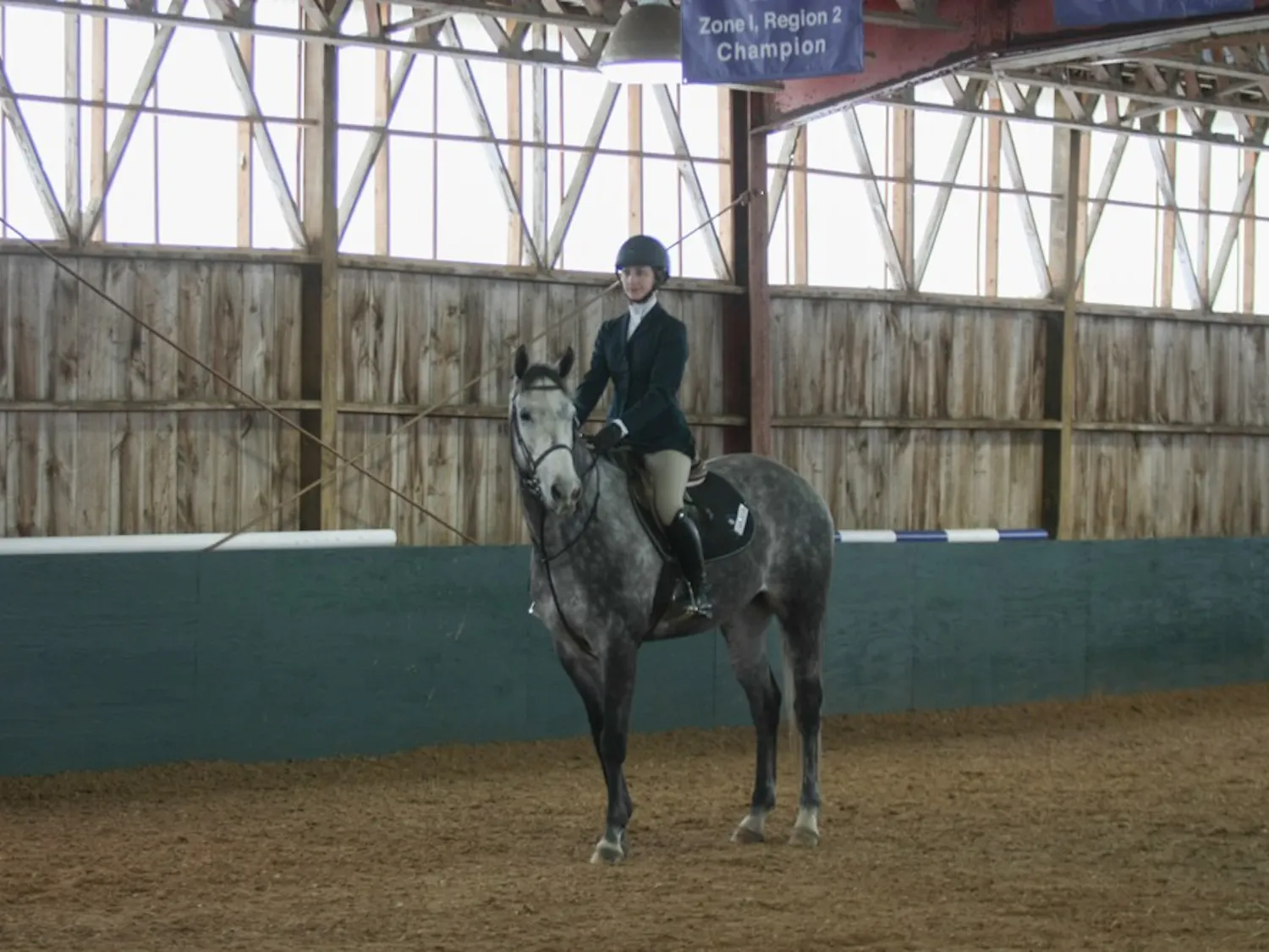 The equestrian team sent rides to the National Championships for the second year in a row.