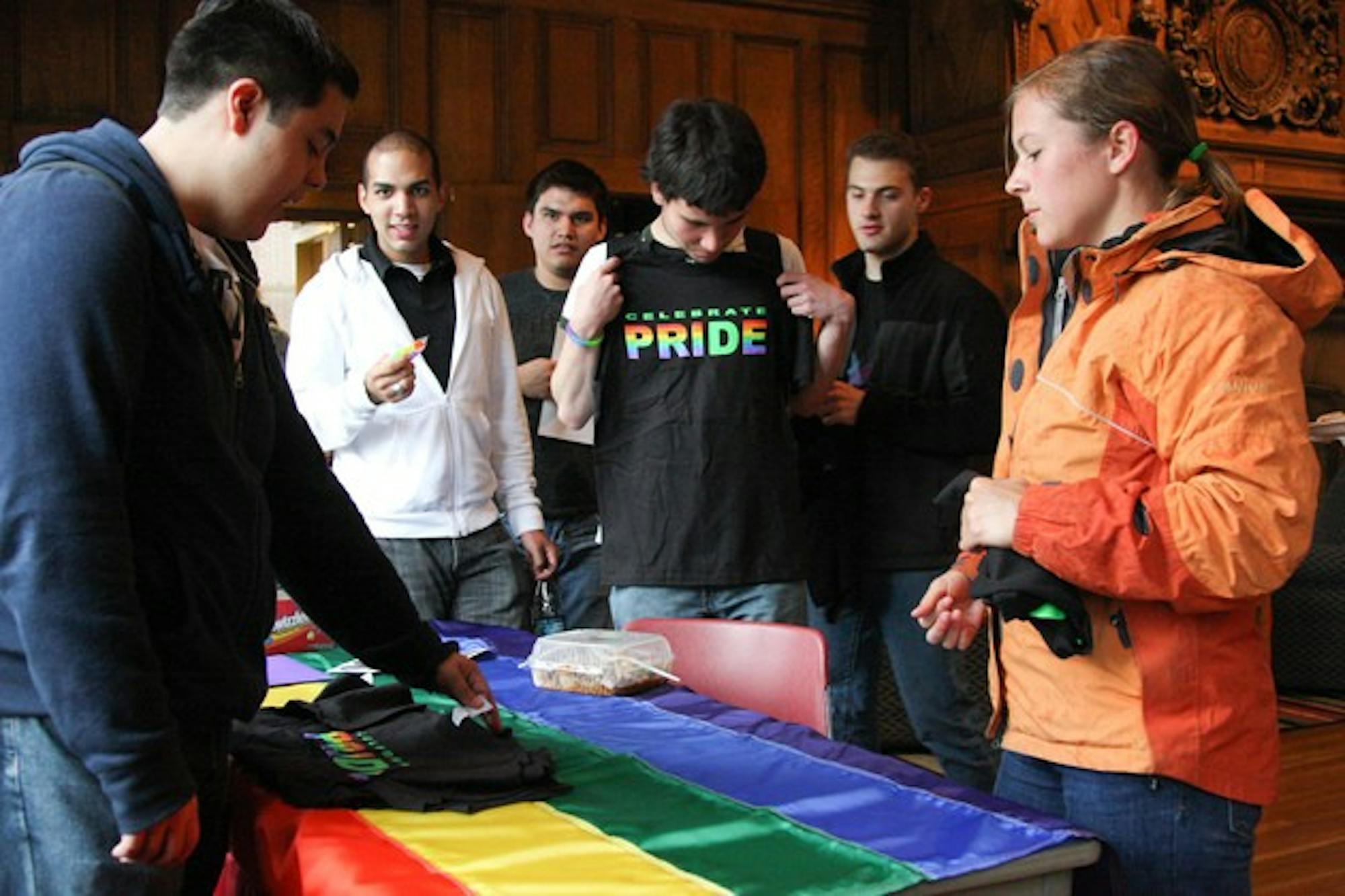 PRIDE week kicked off yesterday with a cookout open to all students in Collis Common Ground. PRIDE events will continue through Saturday.