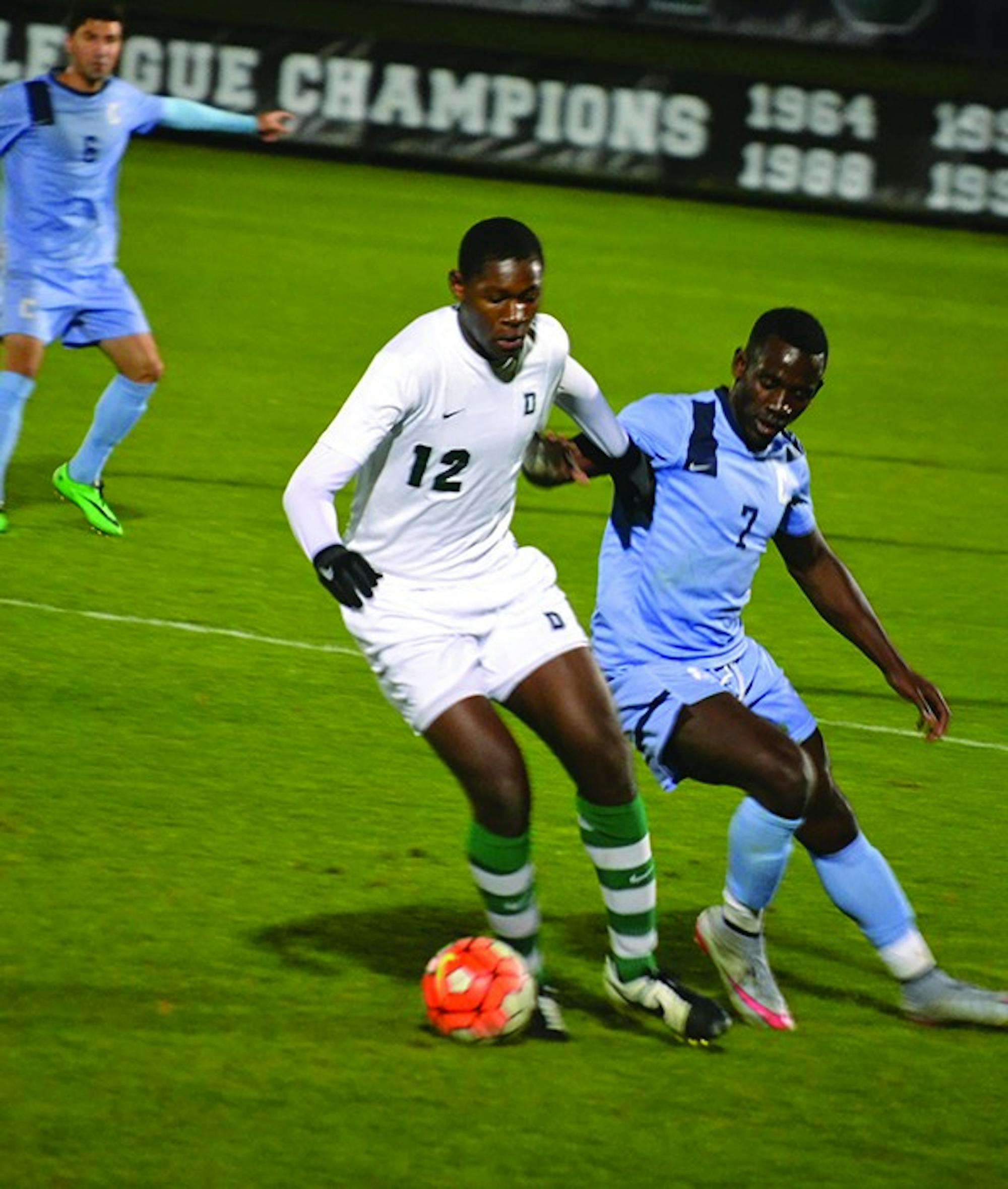 Before coming to Dartmouth, Eduvie Ikoba ’19 played soccer in three different states, honing his skills with several different clubs and coaches.