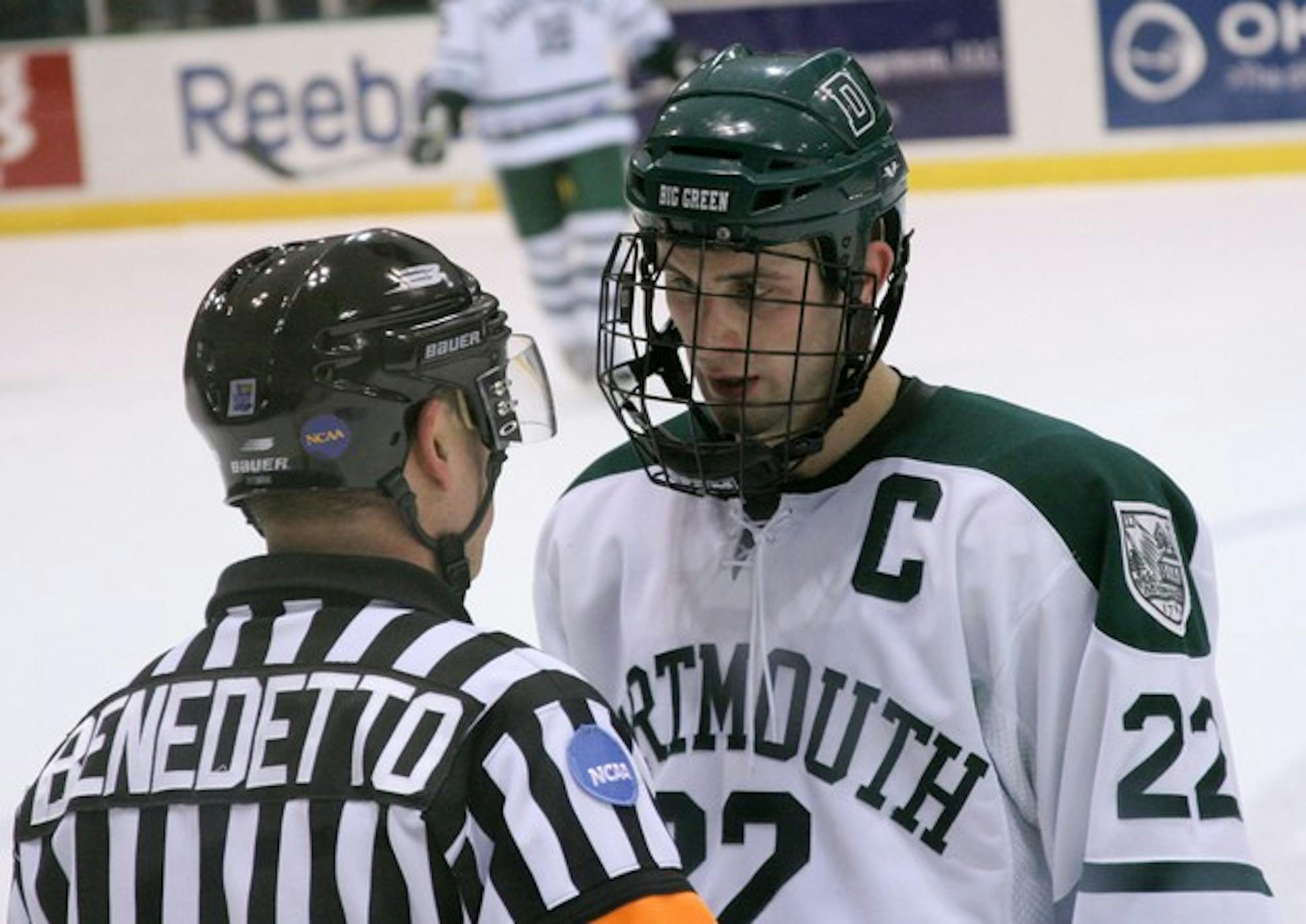 Men's hockey captain Rob Pritchard '09 finds time between games to update his blog on NCAA.com.