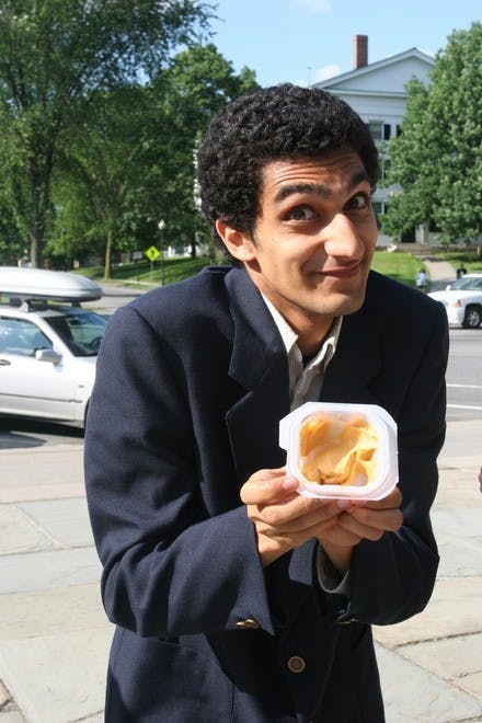 Pudding inspired Latif Nasser '08's play about the cosmos, which tours the United States and Canada this summer. Shows start at Dartmouth Friday.