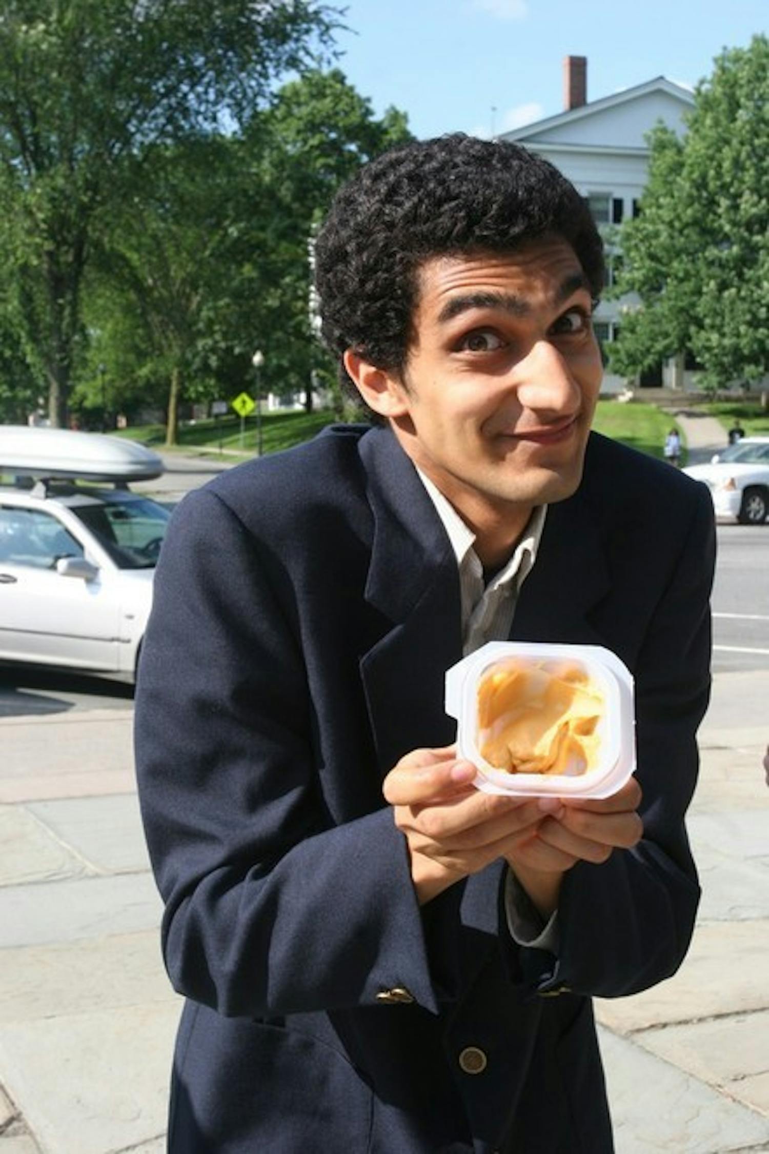 Pudding inspired Latif Nasser '08's play about the cosmos, which tours the United States and Canada this summer. Shows start at Dartmouth Friday.