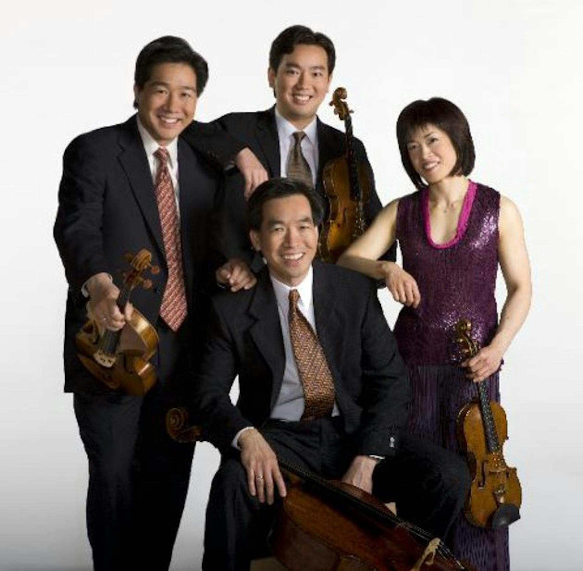 The award-winning Ying Quartet will perform in the Hopkins Center on Friday.