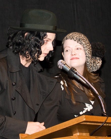 Jack and Meg Ryan of The White Stripes premiered their documentary 