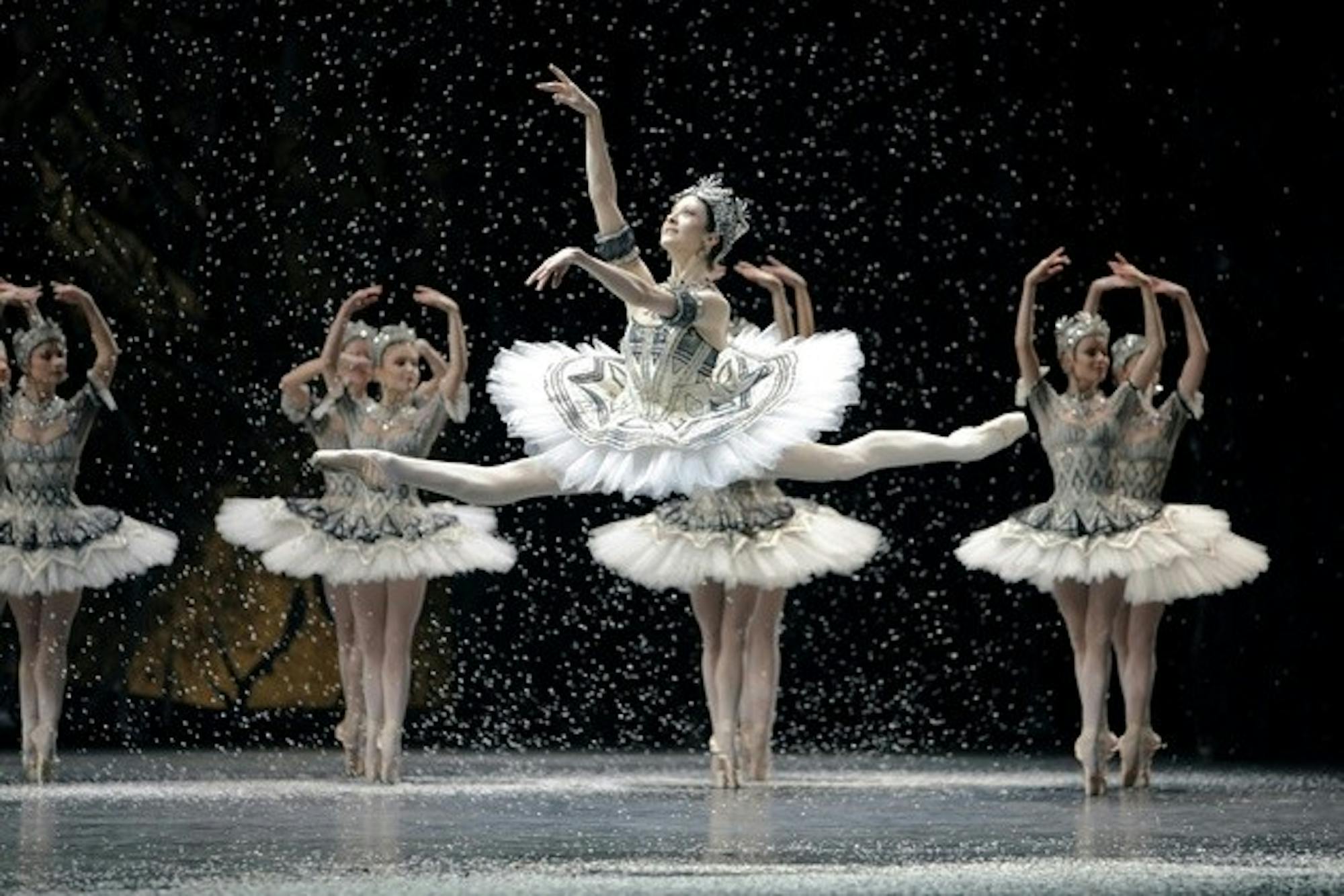 Isabelle Ciaravola, front, performs in Casse-Noisette, choreogra