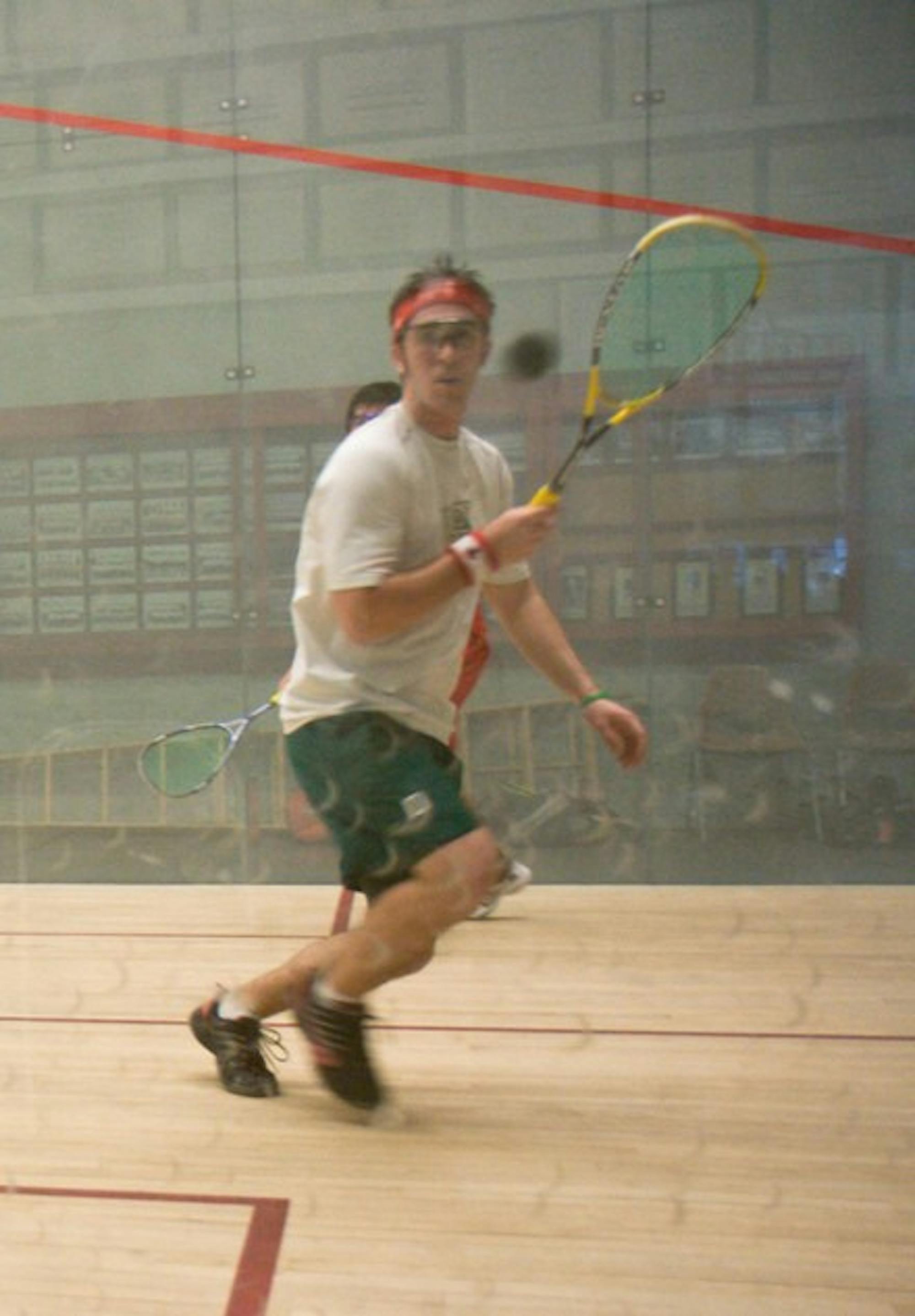 Adam King '08 believes the squash season should have ended differently.