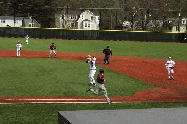 After dropping its first game on Saturday, the baseball team scored 30 runs in three games against Brown.