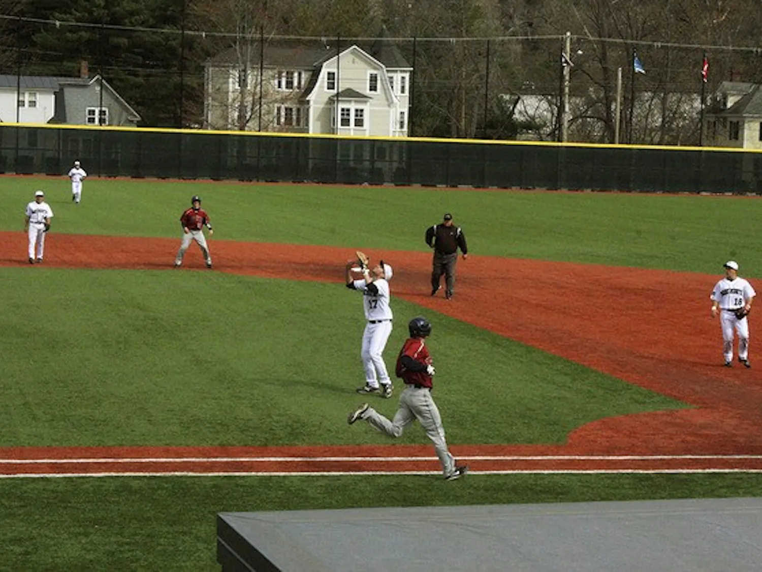 After dropping its first game on Saturday, the baseball team scored 30 runs in three games against Brown.