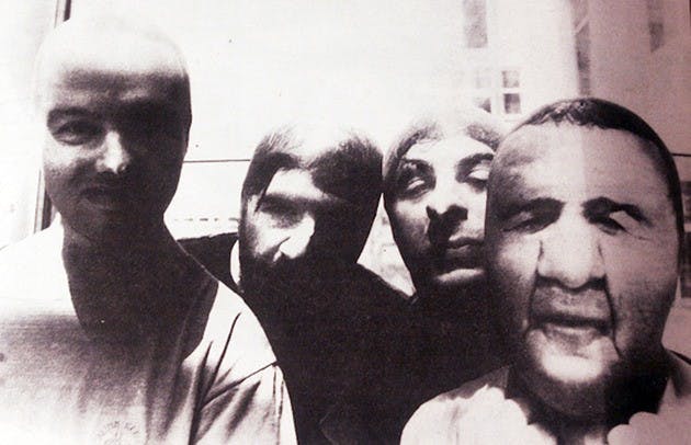 Bouncing on trampolines in Webster Hall and creating general havoc at the 