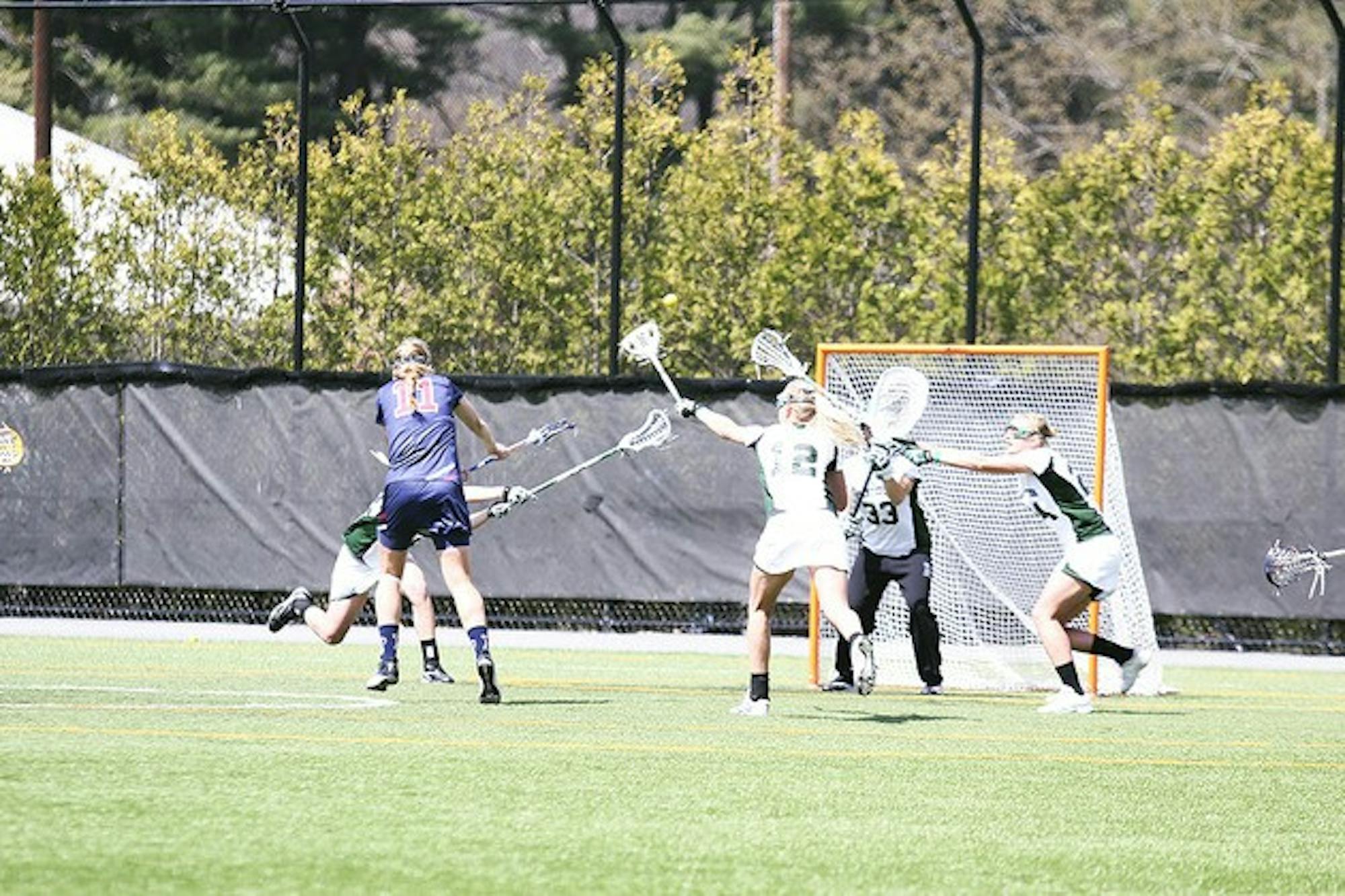 The women's lacrosse team's season came to a close after a 15-5 loss to Syracuse University on Sunday.