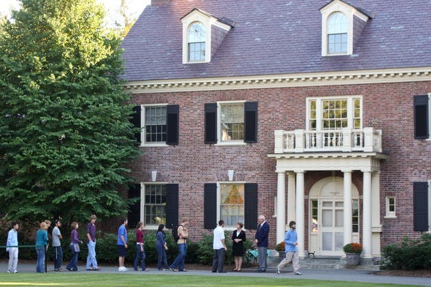 The President's House on Webster Avenue will undergo a significant renovation after College President James Wright retires in June.