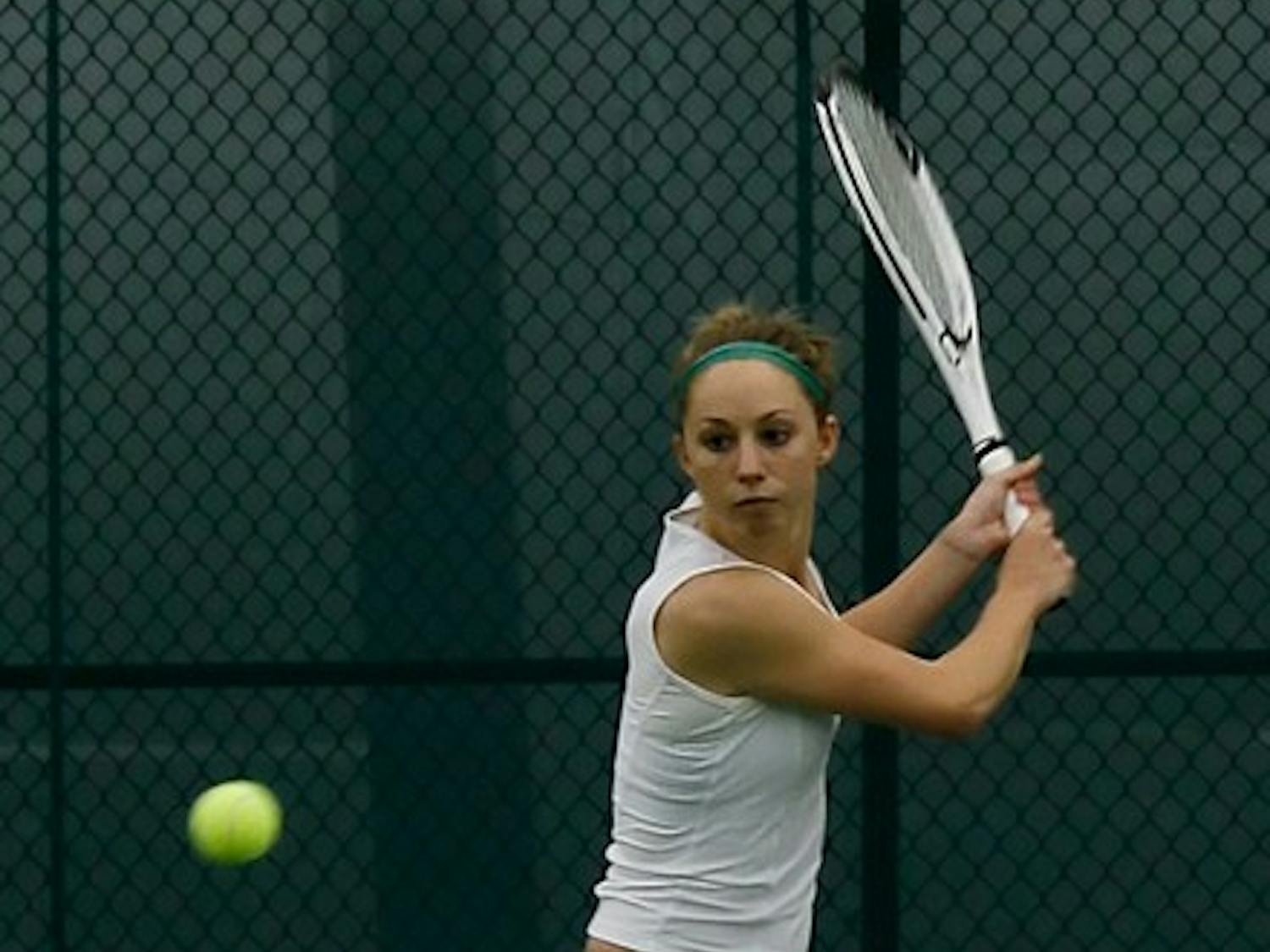 The Big Green women's tennis team narrowly fell to Brown on Sunday, 4-3, despite winning the majority of the single matches.