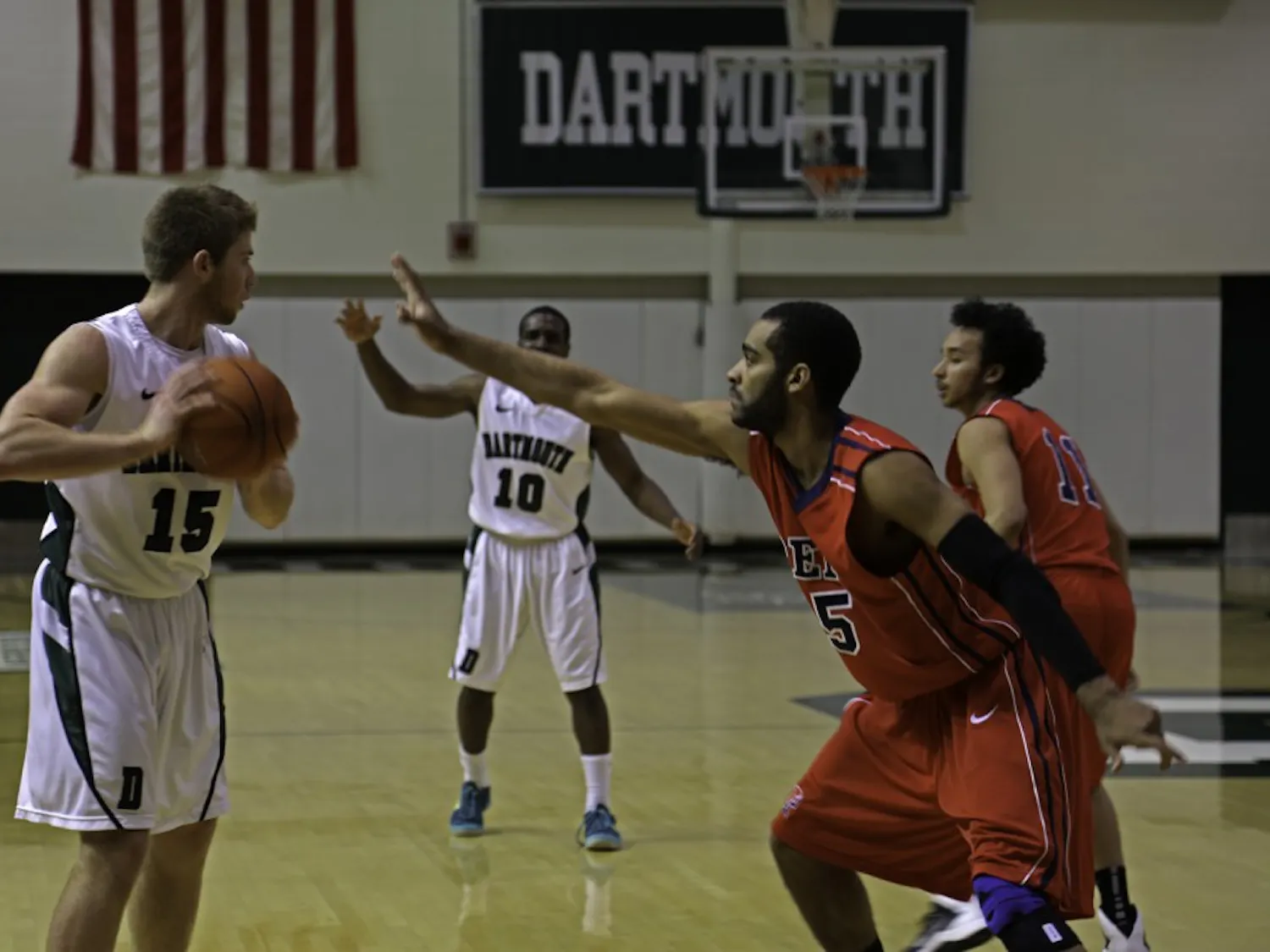 The men's basketball team won five of its last seven games, including a game-winning overtime buzzer-beater