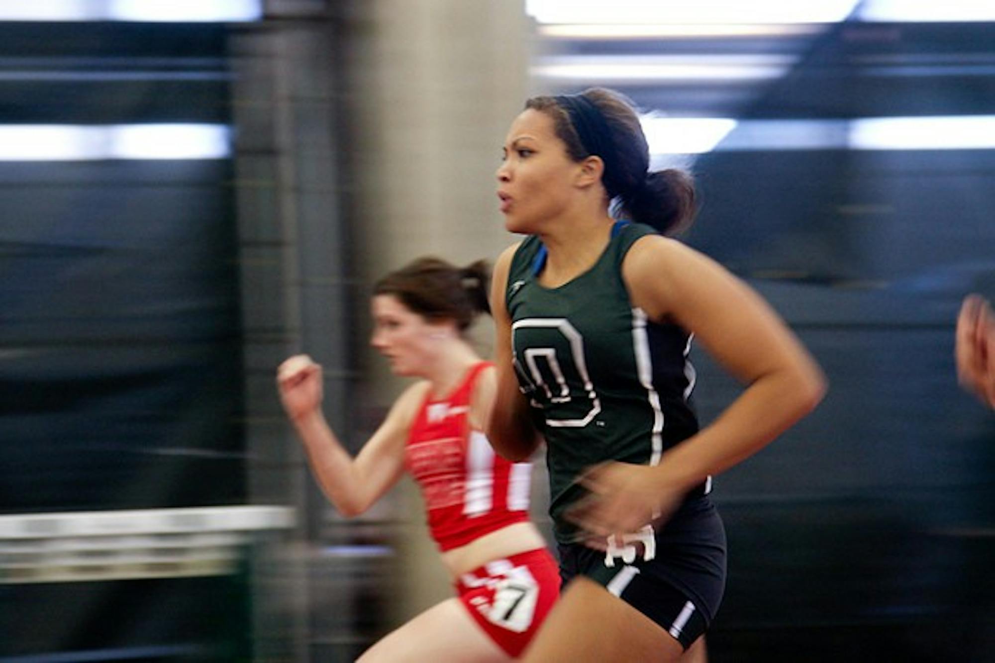 The Dartmouth men's and women's track teams both took first place in a home quad-meet this weekend.