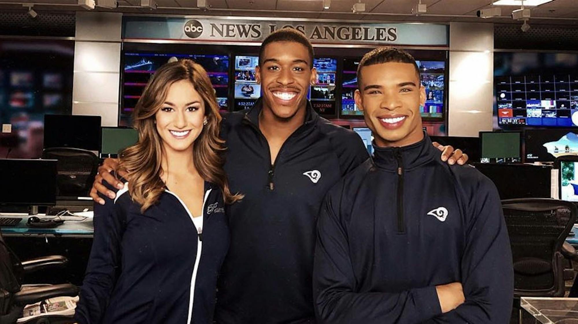 On April 2018, the Los Angeles Rams added two men to their cheerleading squad, becoming the first National Football League team to have male dancers on the field.