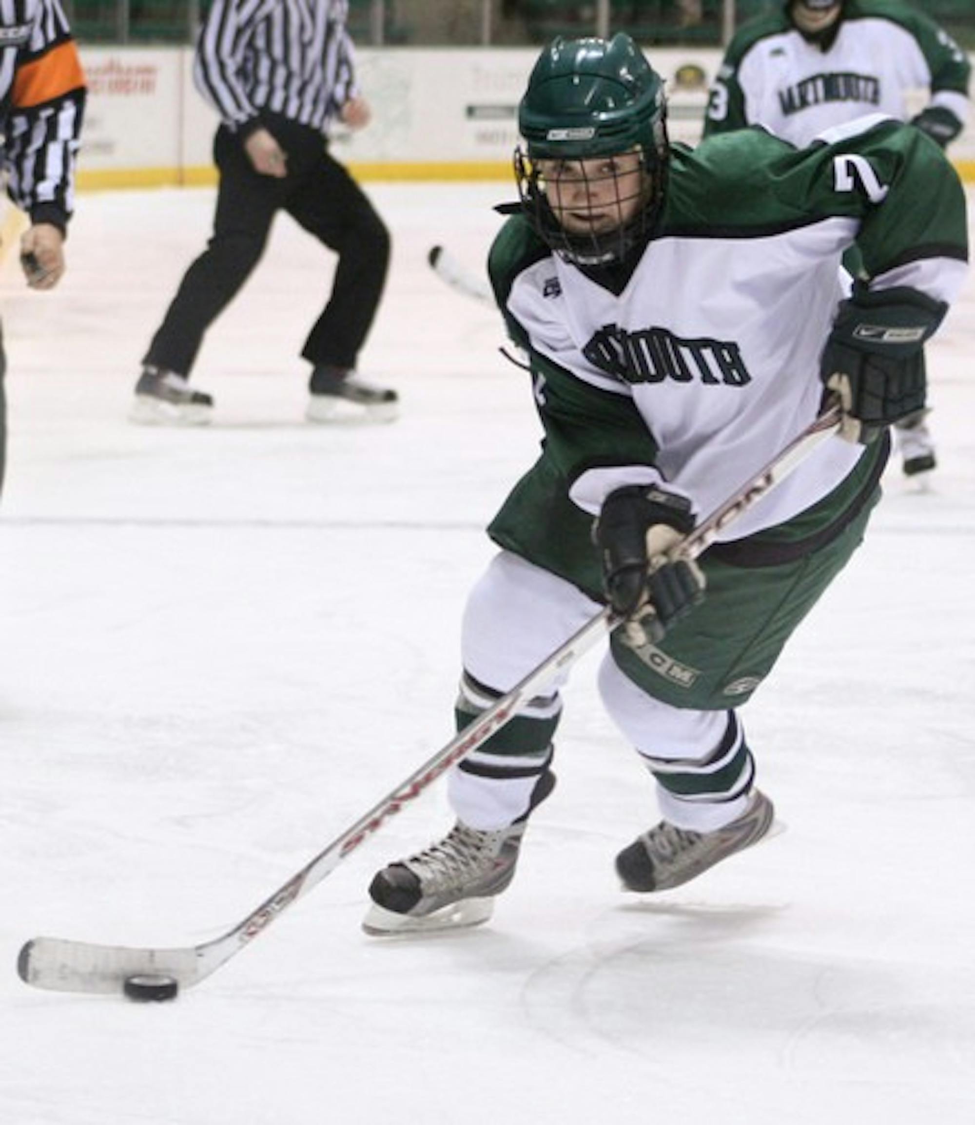 The women's hockey team will play its final home games this weekend.