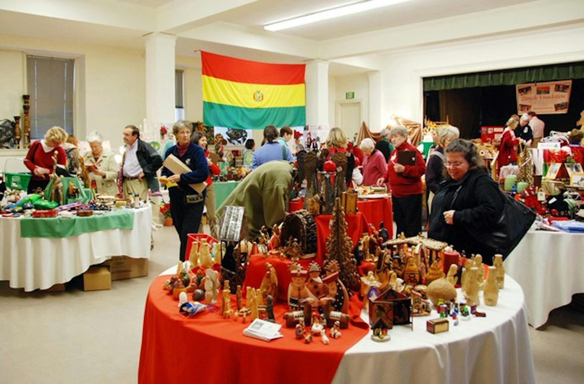 The Church of Christ's Christmas Market offers gifts from different non-profit and charitable groups from around the world. The groups then receive the proceeds from sales to support their membership.