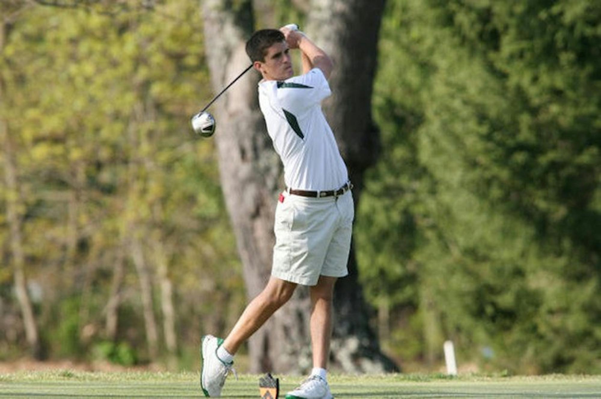 The men's golf team beat all Ivy competitors except Yale this weekend.