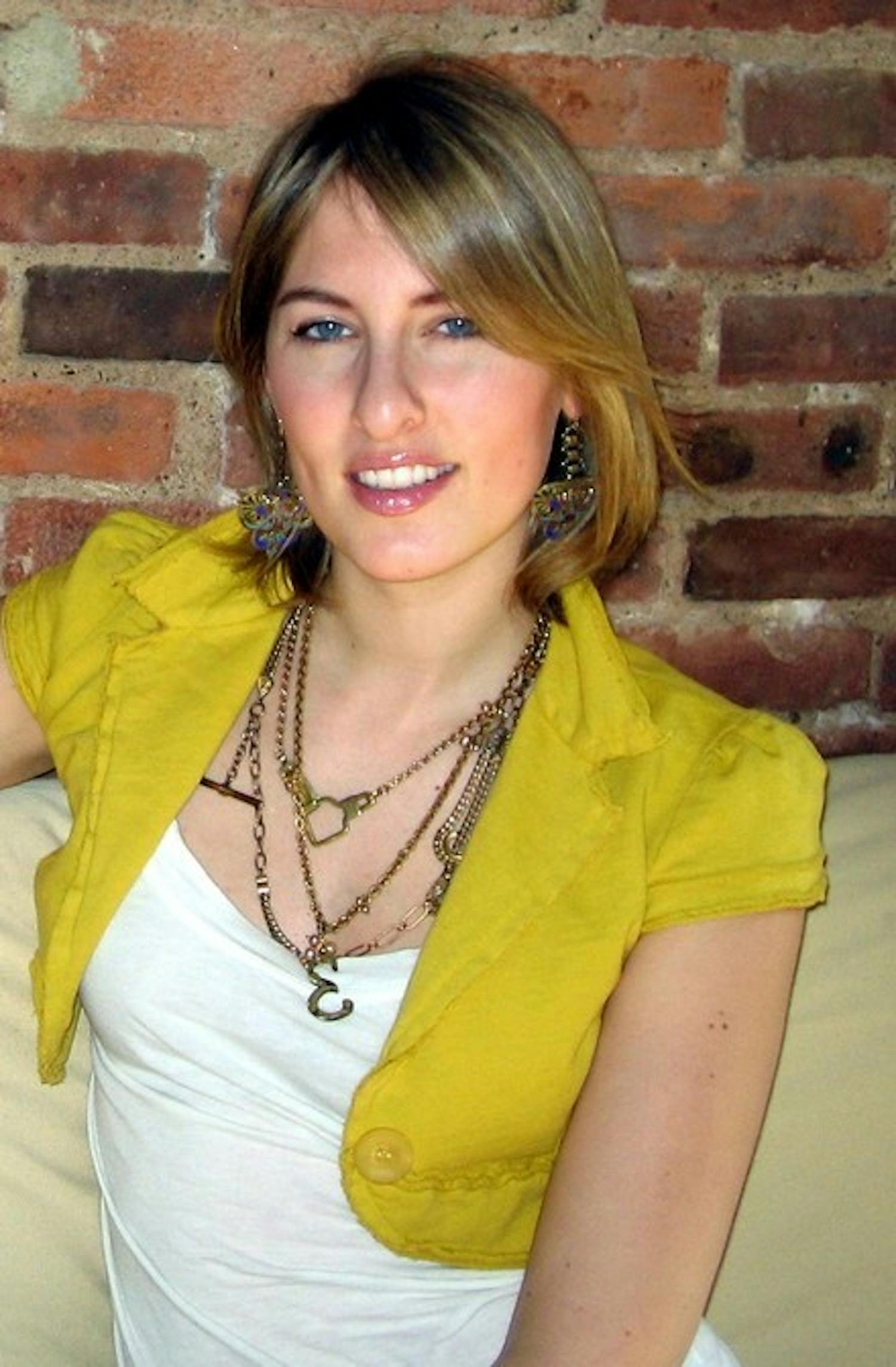 Lisa Salzer '04 started her jewelry line Lulu Frost during her senior year.