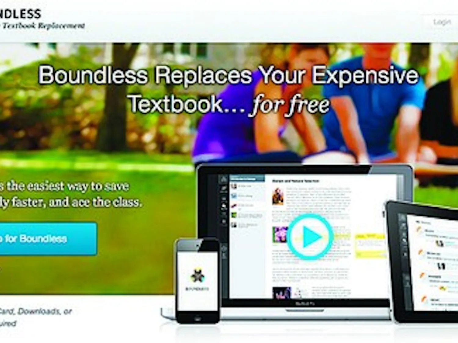 Ariel Diaz '02 Th'04 created a startup called Boundless, which offers students free materials in textbook form.