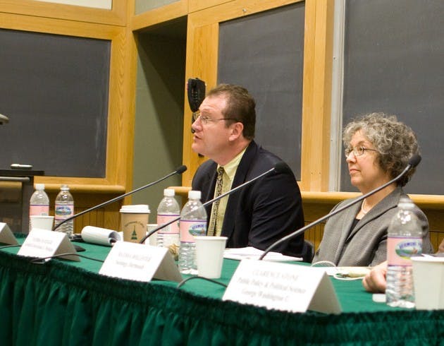 Experts analyze multiple aspects of poverty and conceptions of poverty at a Rockefeller Center panel on Monday.