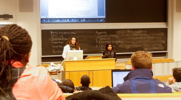 Student Assembly discussed its budget cut recommendations at its weekly meeting on Tuesday night.