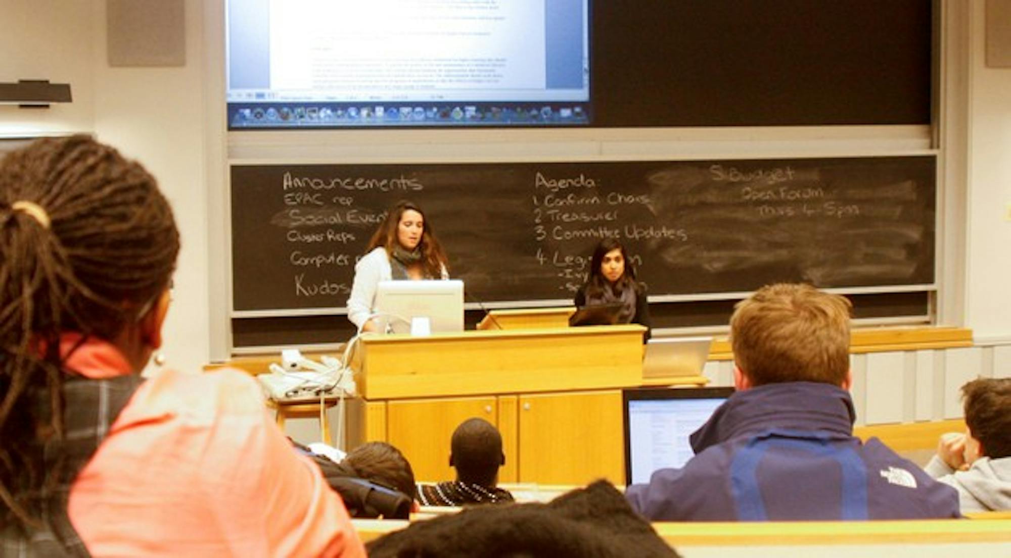 Student Assembly discussed its budget cut recommendations at its weekly meeting on Tuesday night.