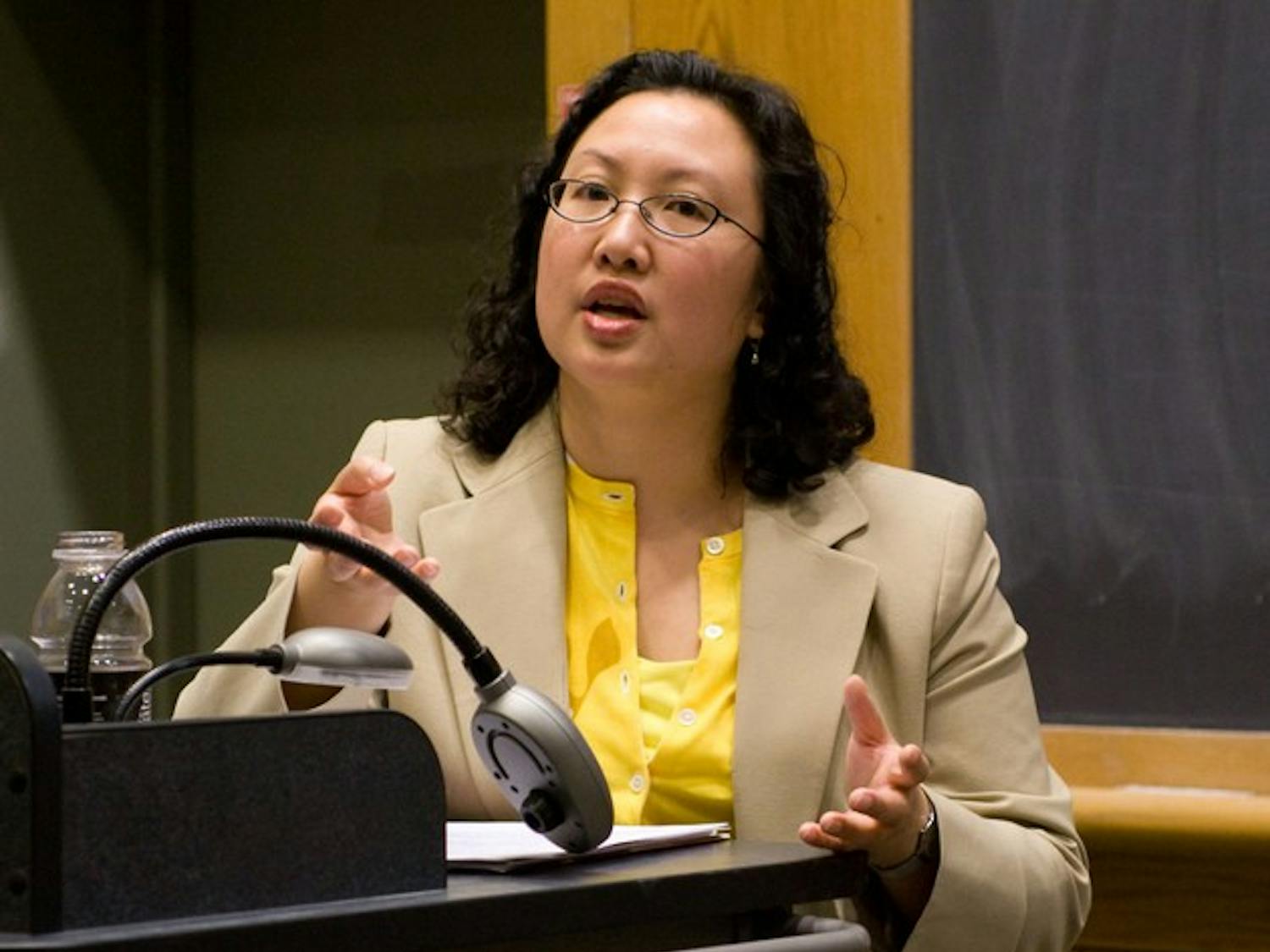 Anna Hui, the first Asian American Associate Deputy Secretary of Labor, encouraged students to explore different careers in a lecture on Monday.