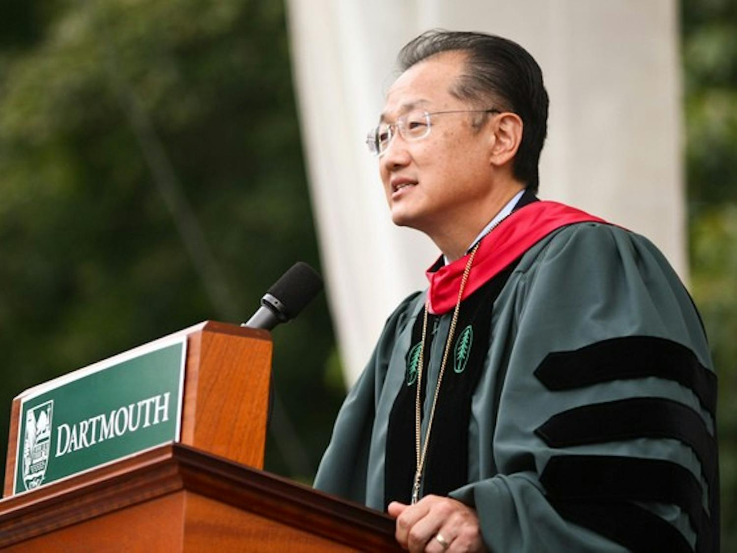 The World Bank board of directors confirmed College President Jim Yong Kim as the next president of the Bank.