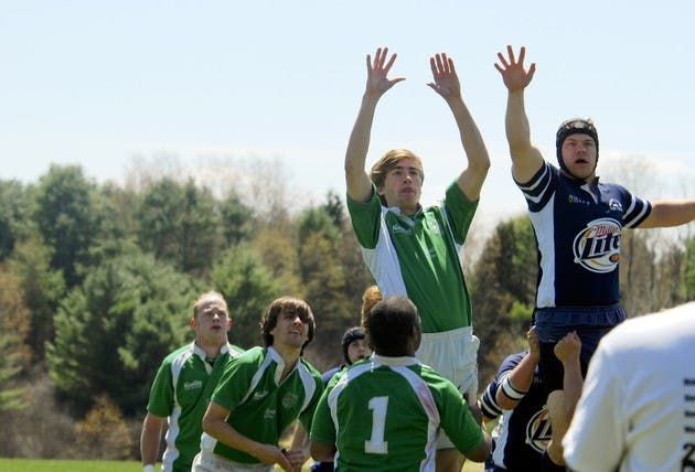 Dartmouth fell to Mystic River, 24-12, at Corey Ford Rugby Clubhouse.