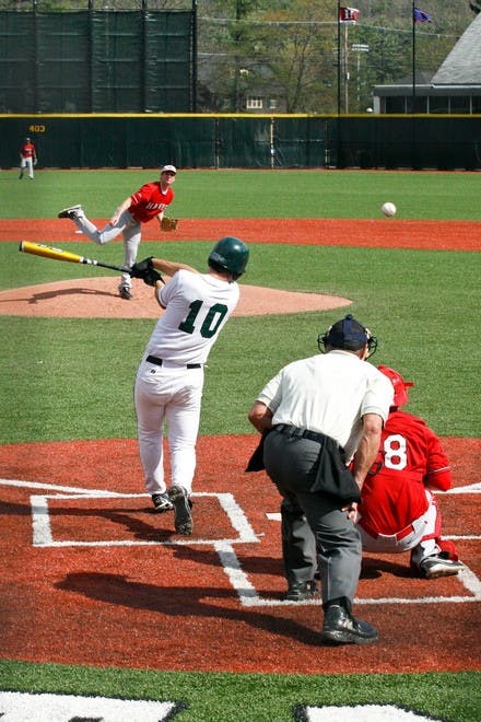 Third baseman Ray Allen '09 has helped lead the Big Green offense to a dominant season.