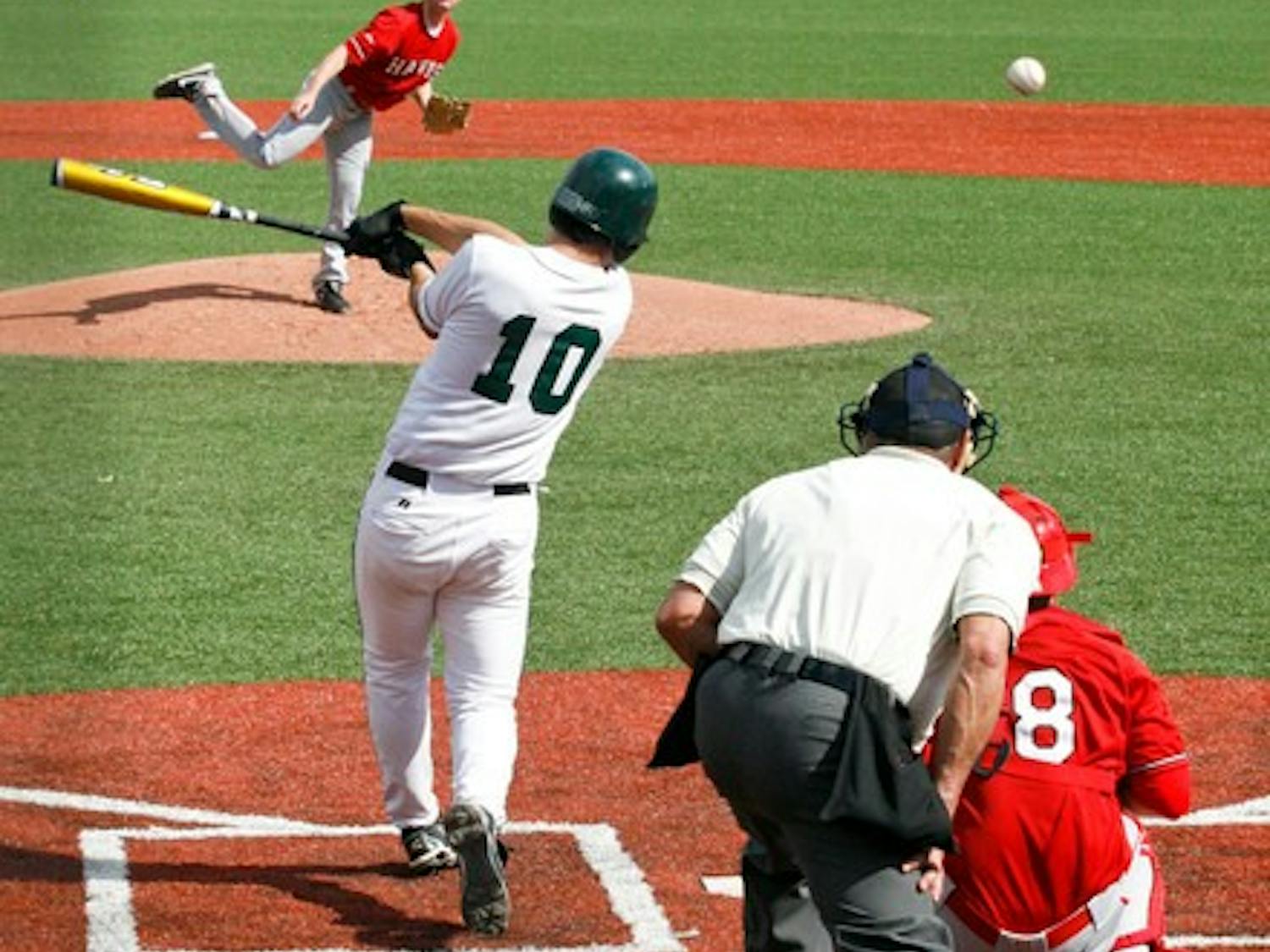 Third baseman Ray Allen '09 has helped lead the Big Green offense to a dominant season.