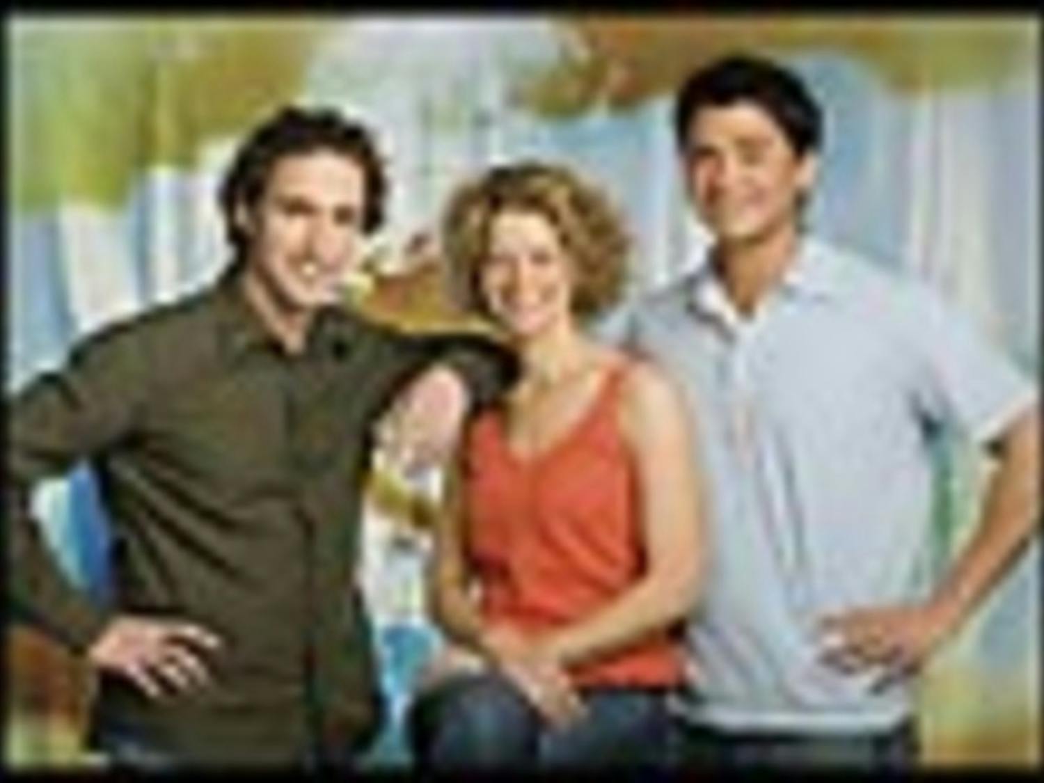 Greg Tufaro '97, designer Nicole Facciuto and host Steven Lee.