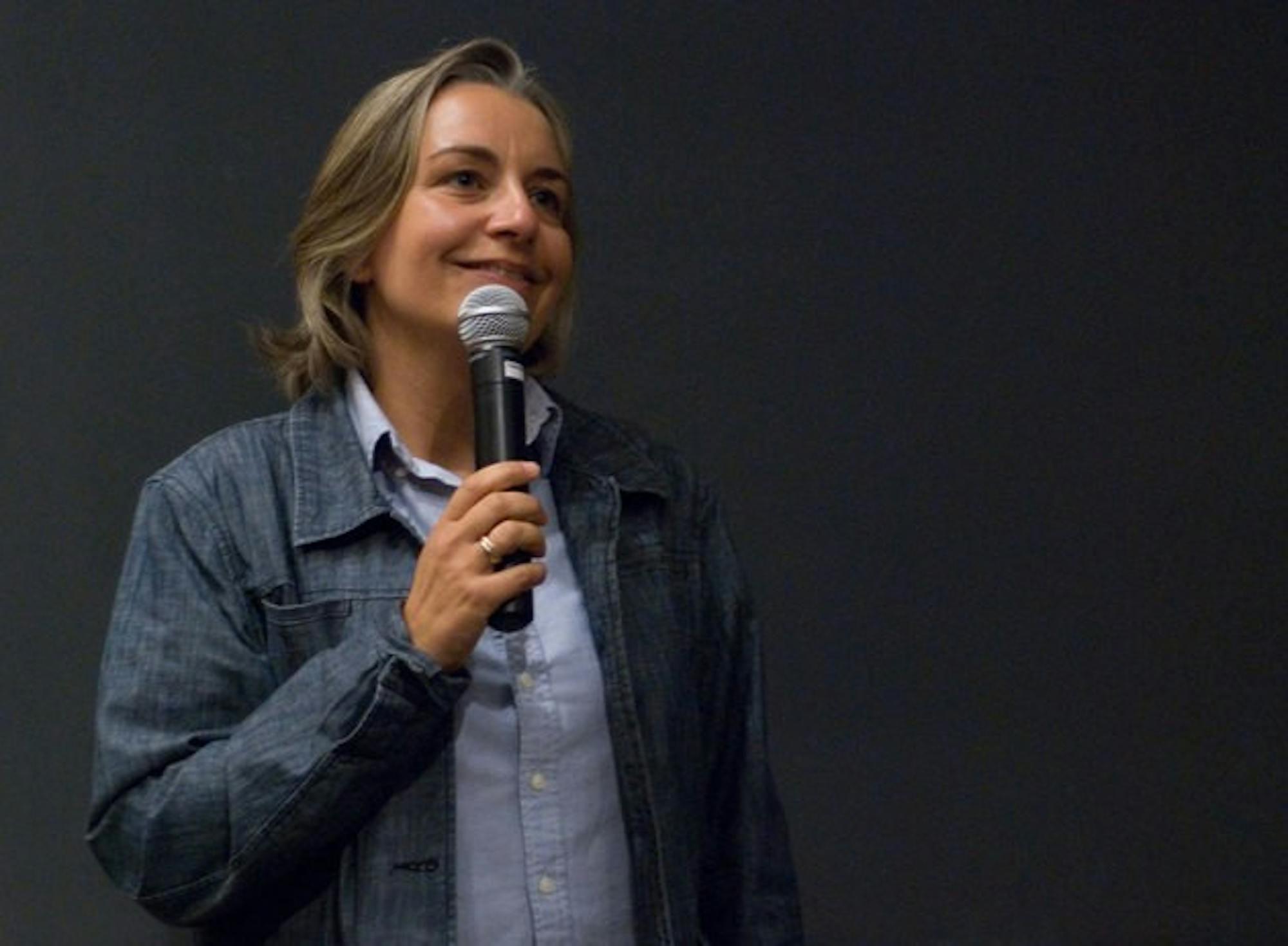 Pulitzer Prize-winning photographer Anja Niedringhaus presents her work in Iraq at the Rockefeller Center Thursday.