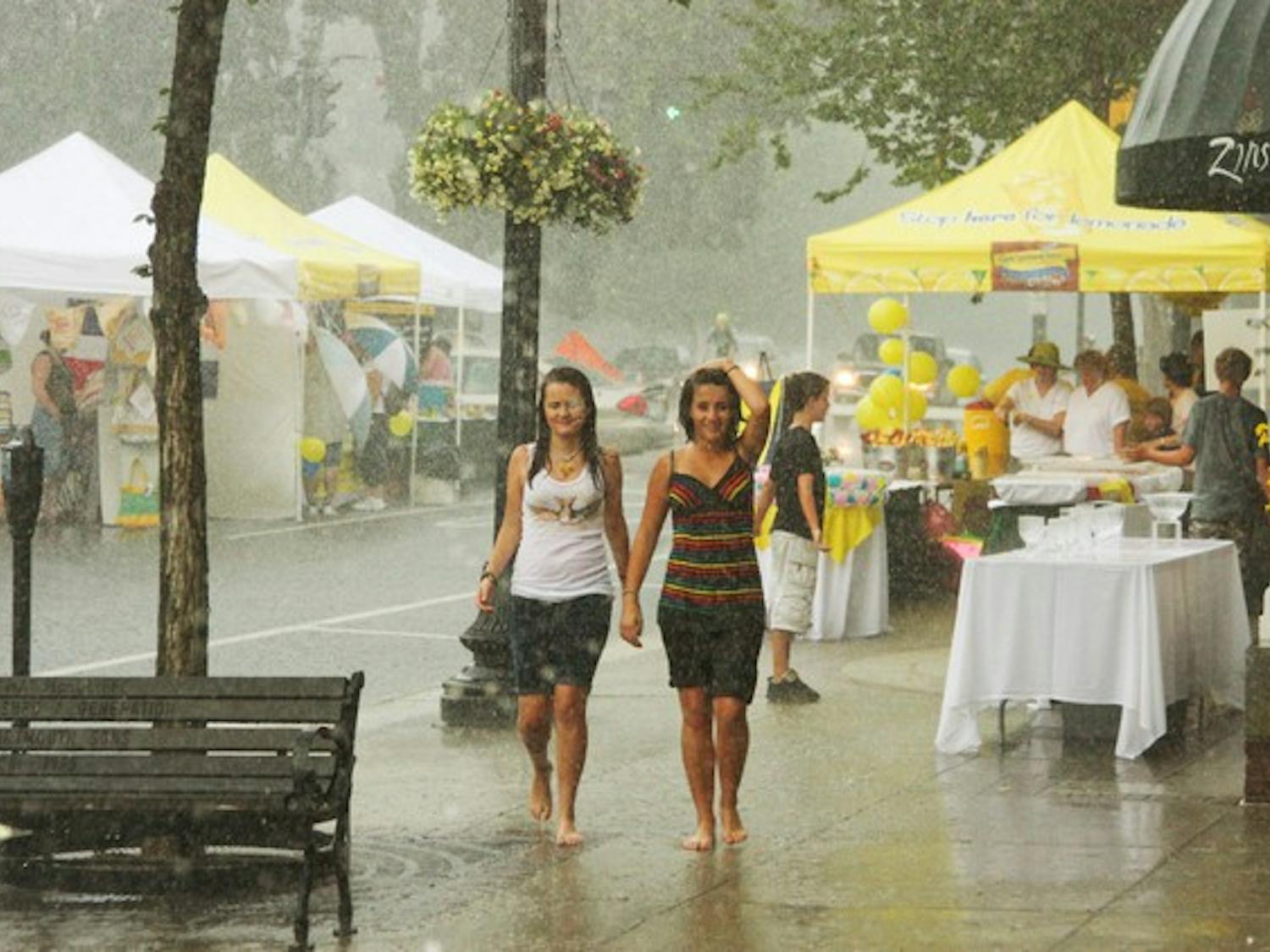 The 29th annual Hanover Streetfest welcomed community residents to enjoy goods from local vendors and restaurants, despite rainy weather.