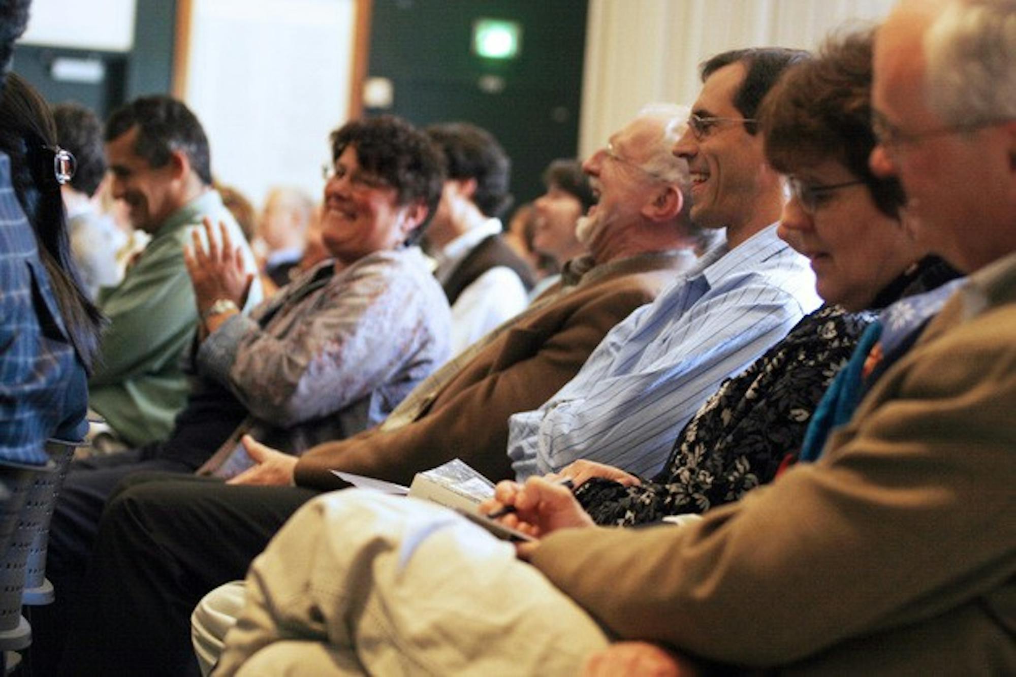 Approximately 80 professors attended the Spring term meeting of the Arts and Sciences faculty on Monday afternoon in Alumni Hall.