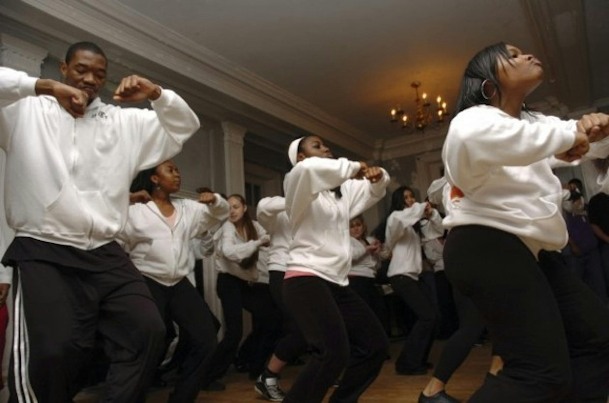 Dancers from Ujima performed to a crowded room Friday as part of Kappa Kappa Kappa's 