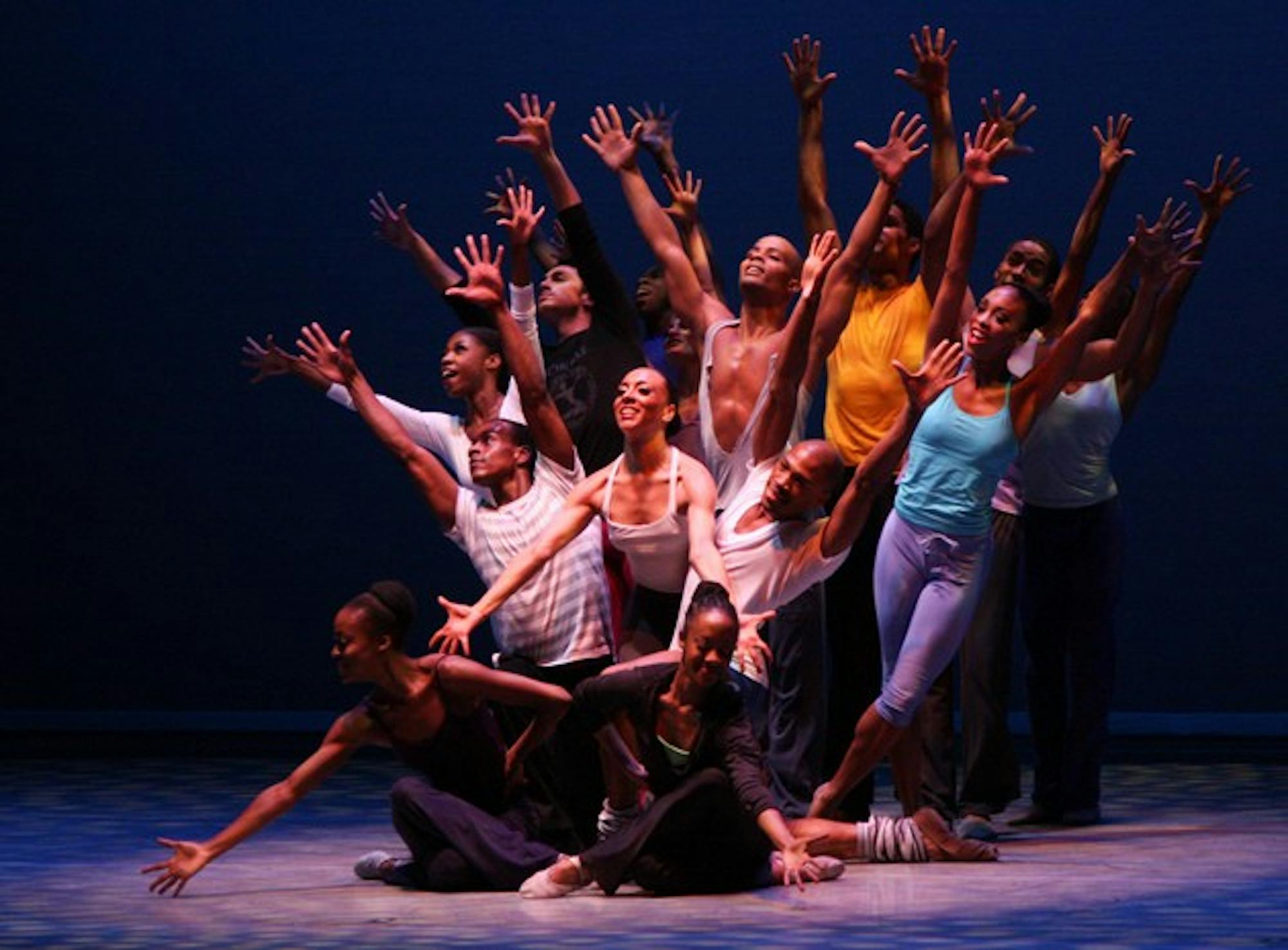 The Alvin Ailey American Dance Theater performed Tuesday and Wednesday night in Moore Theater.