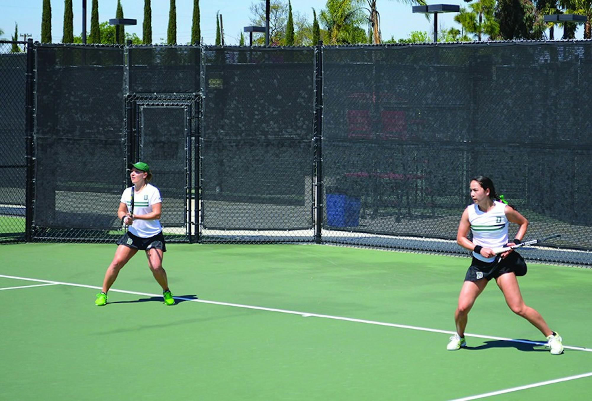 Doubles partners Kristina Mathis ’18 and Taylor Ng ’17 are ranked 10th in the ITA Preseason following last season’s successful run.