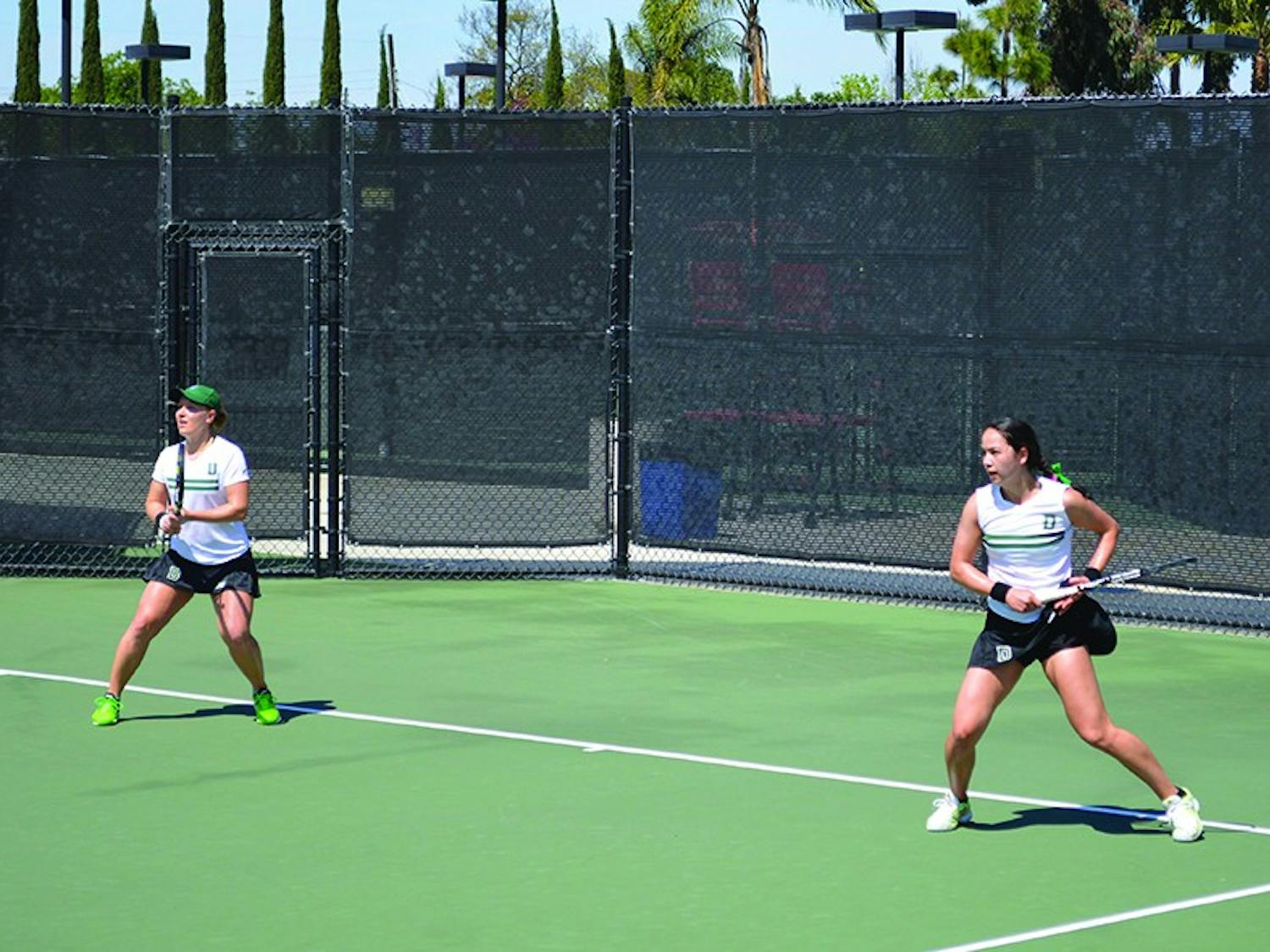 Doubles partners Kristina Mathis ’18 and Taylor Ng ’17 are ranked 10th in the ITA Preseason following last season’s successful run.