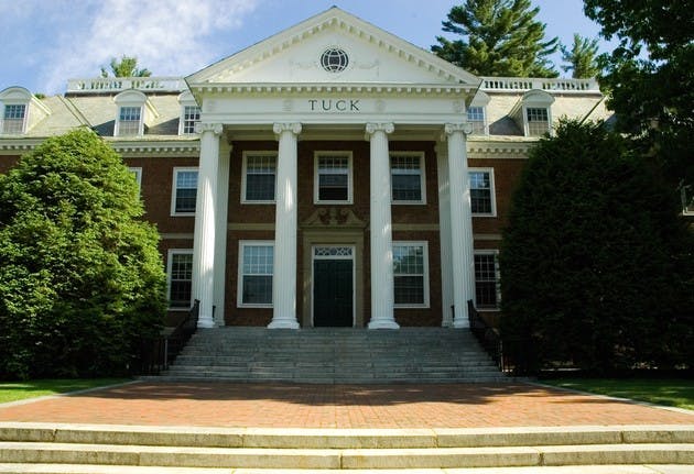 Tuck awarded 243 Masters of Business Administration degrees Saturday.