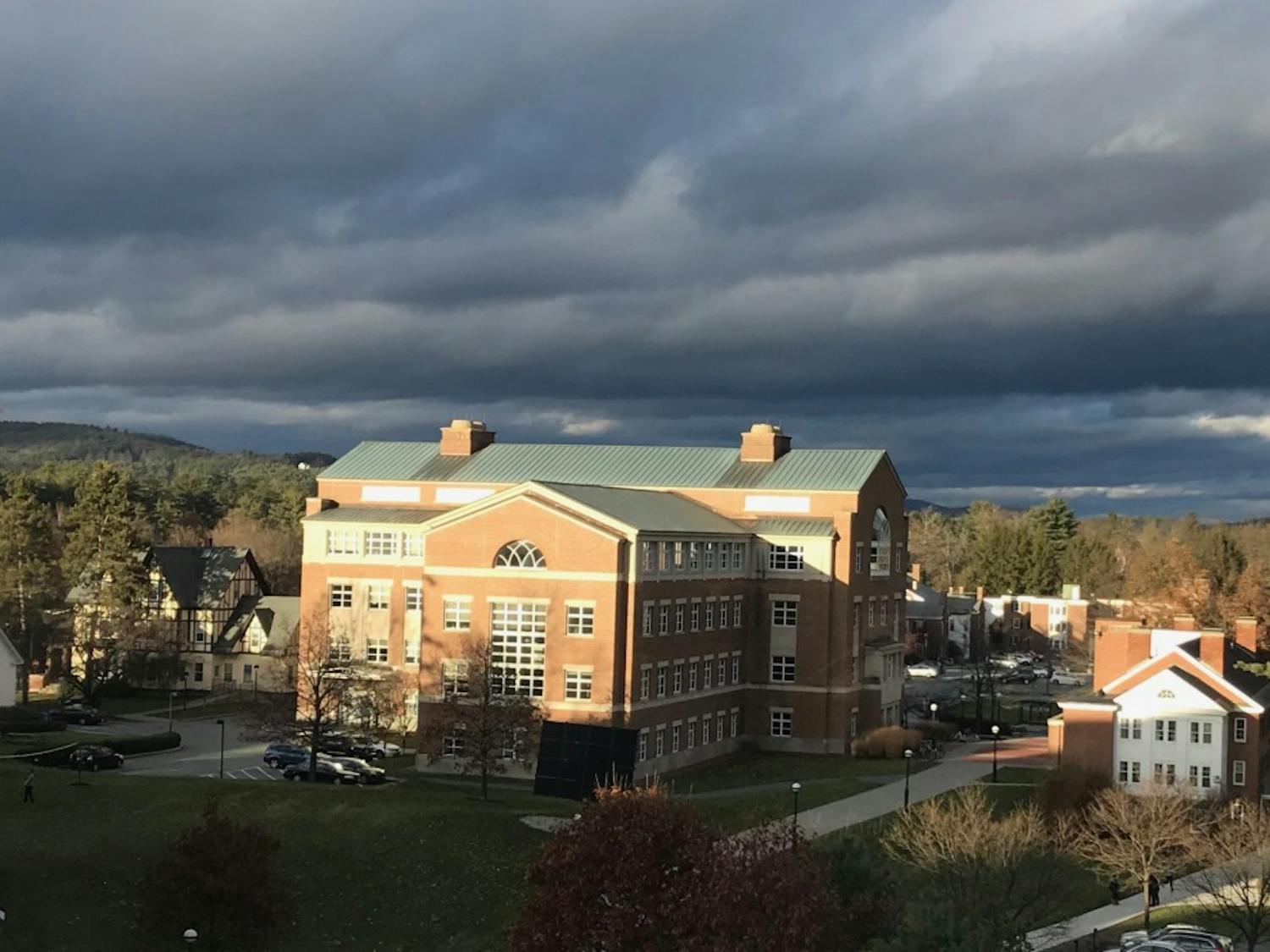 Moore Hall houses the psychological and brain sciences department.
